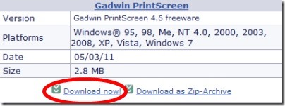 Windows8 PrintScreen