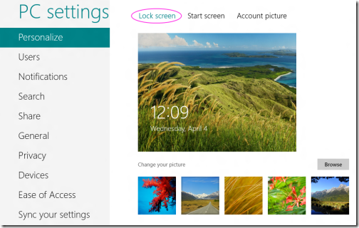 How to personalize Windows 8 3