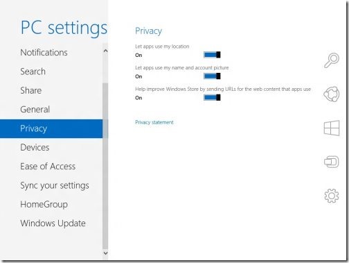 Windows 8 PC settings 6