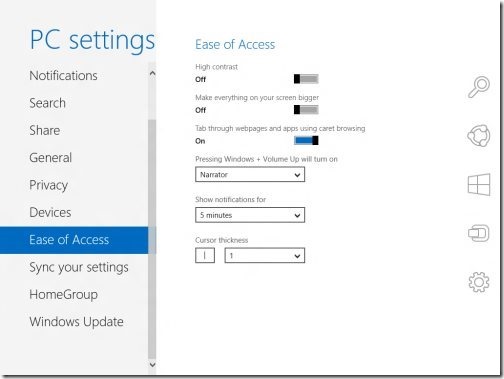 Windows 8 PC settings 8