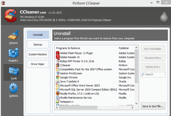 Ccleaner-tools