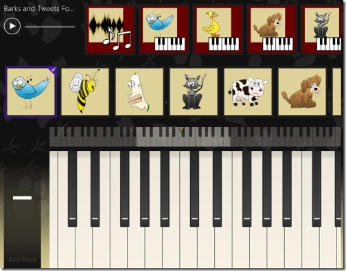 Piano app