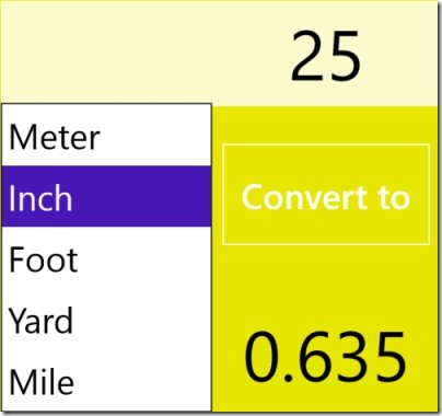 Length units converter
