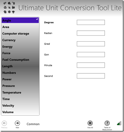 Ultimate-Unit-conversion-tool-lite