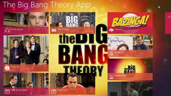 big bang theory app