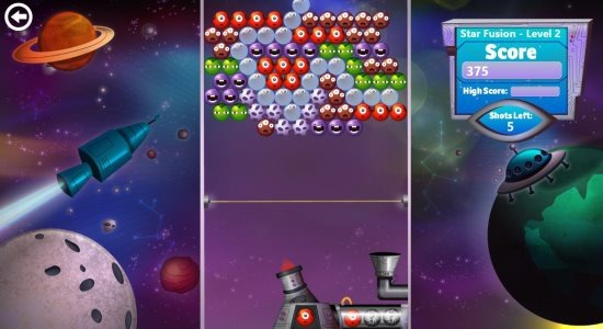 bubble star game app
