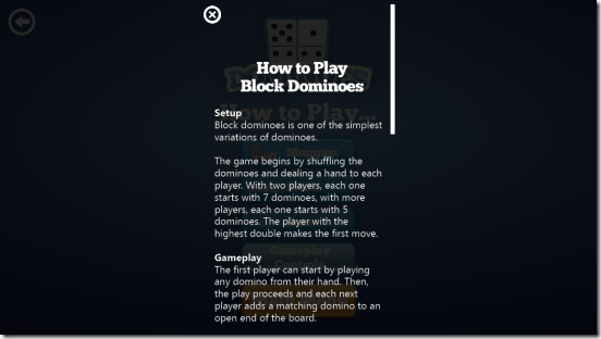 Dominoes - how to play