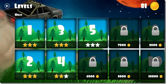 Offroad Racing- Choose the level