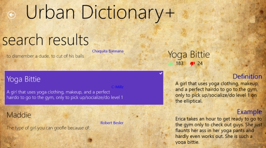 Urban Dictionary Plus- definition and use