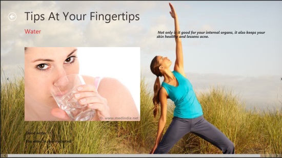 Exercise AnyWhere Section - Tips on Your Fingertips
