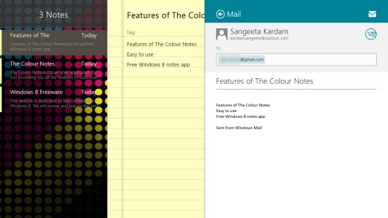 The Colour Notes - Sharing Notes