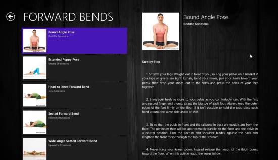 Yoga Forward Bends Category