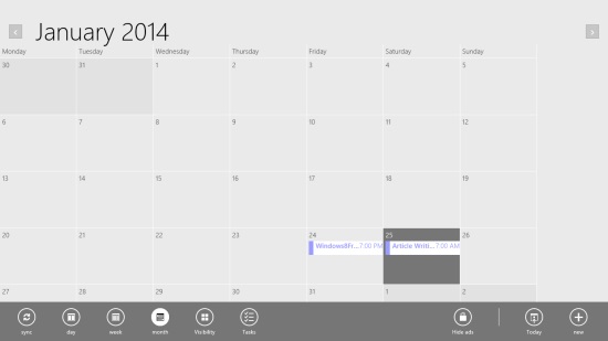 Gmail Calendar App