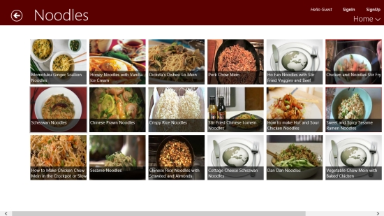 Chinese Recipes - Dishes in a Category