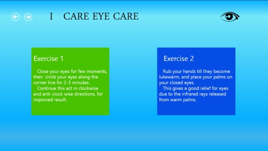 I Care Eye Care - Eye exercises