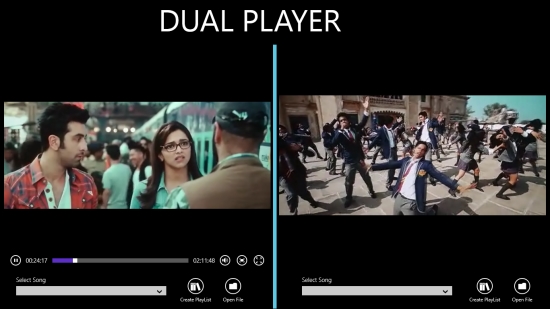 Dual Player - Video play