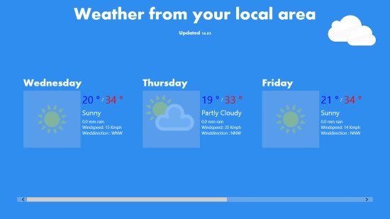 My Weather - Local weather details