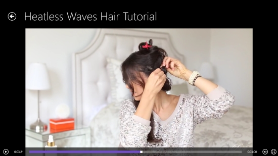 Luxy Hair - Playing a Hairstyle Video tutorial