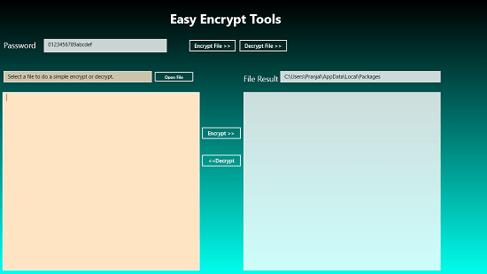 Easy Encrypt Tools