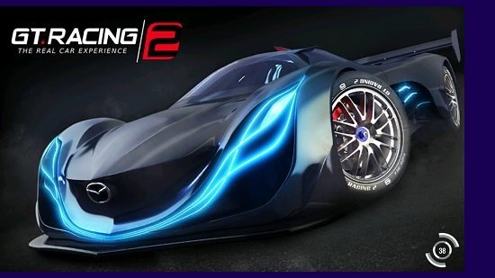 GT Racing 2 main screen
