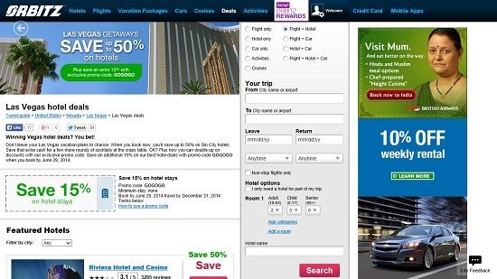 Orbitz Vacation Packages
