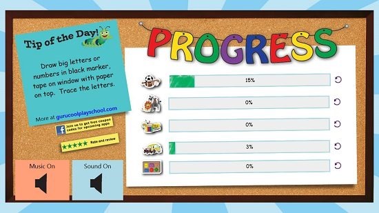 PreSchool Puzzles - Educational games for kids parental settings