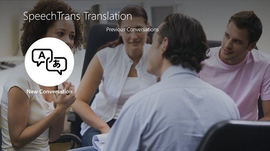 SpeechTrans Translator Logged In
