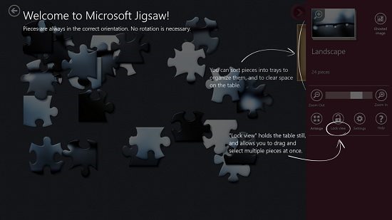 Microsoft Jigsaw how to