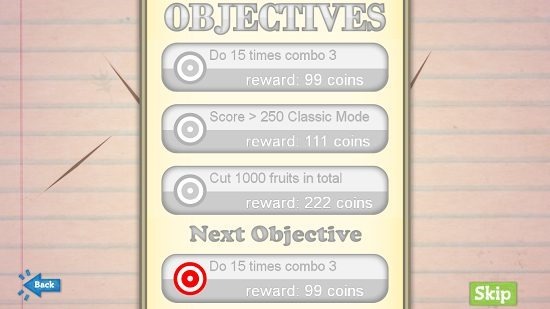 Pencil Blade game objectives