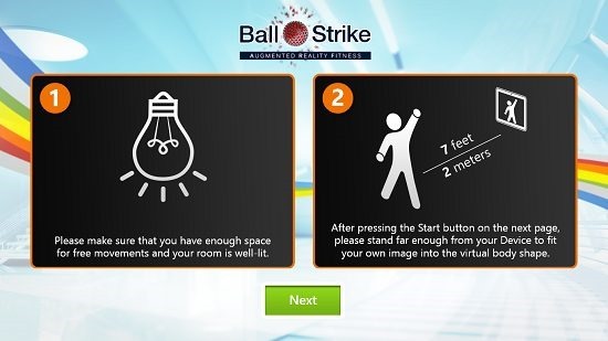 BallStrike instructions