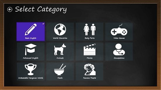 Hangman HD - Free categories