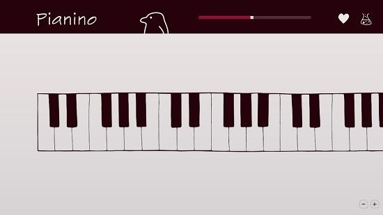 Pianino Main screen