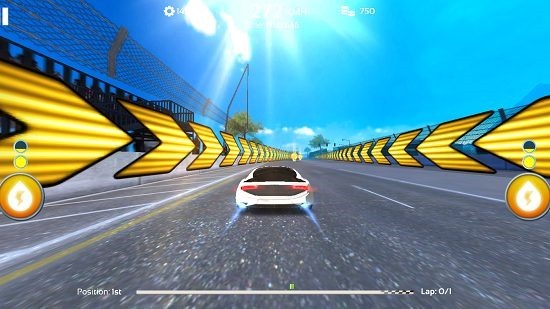 Racing 3D gameplay