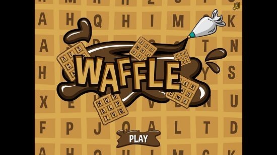Word Waffle Main Screen