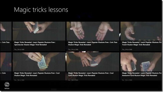 Magic Tricks Lessons control bar