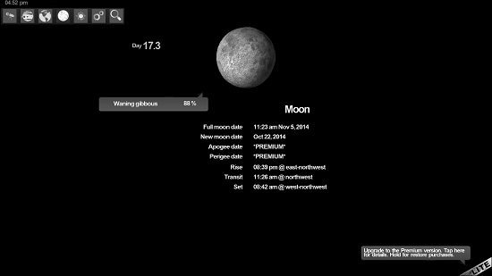 SkyORB moon phases