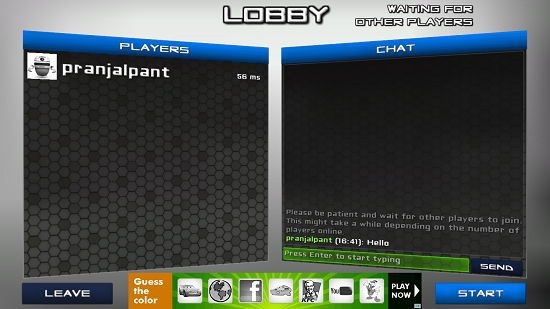 Battle Droids multiplayer chat