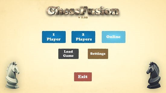 Chess Fusion Free Main Screen