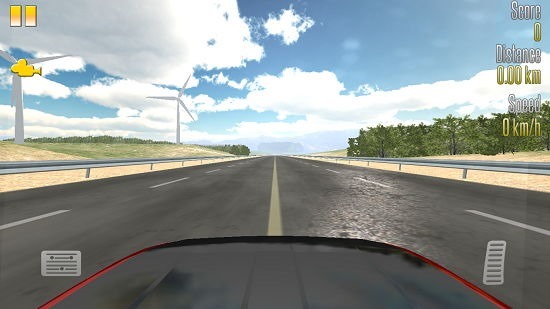 Highway Racer camera angle