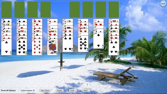 Solitaire Collection Freecell gameplay