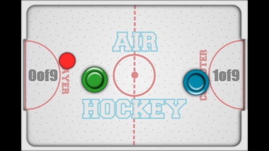 Air Hockey Gameplay