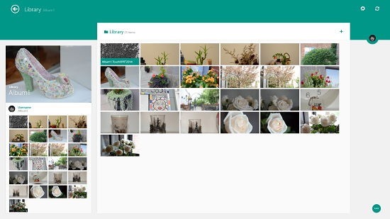 Aizo Photohub Library Viewer Interface