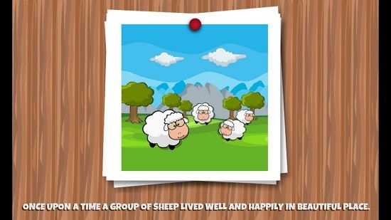Bouncing Sheep Main Screen