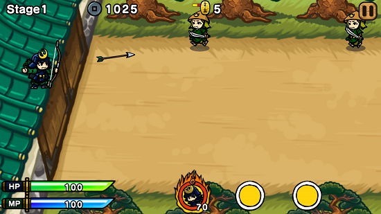 Samurai Defender Free gameplay