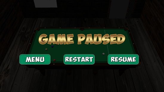 9 Ball Pool Game Paused