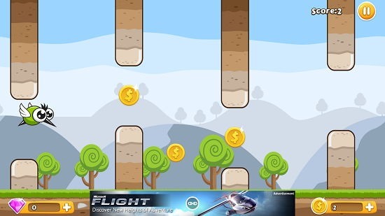 Flap Flap Monster Gameplay In Action