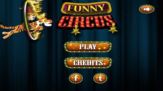 Funny Circus HD Free main screen