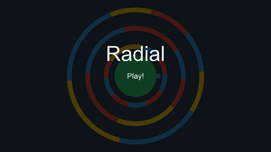 Radial  main screen