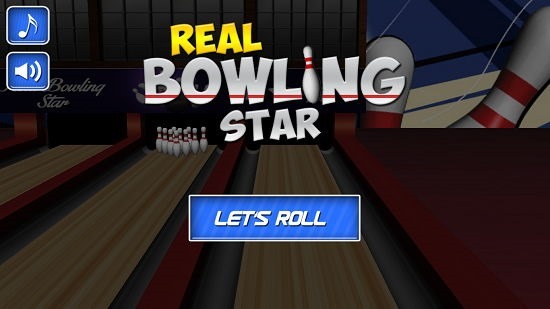 Real Bowling Star main menu