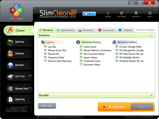 SlimCleaner by SlimWare